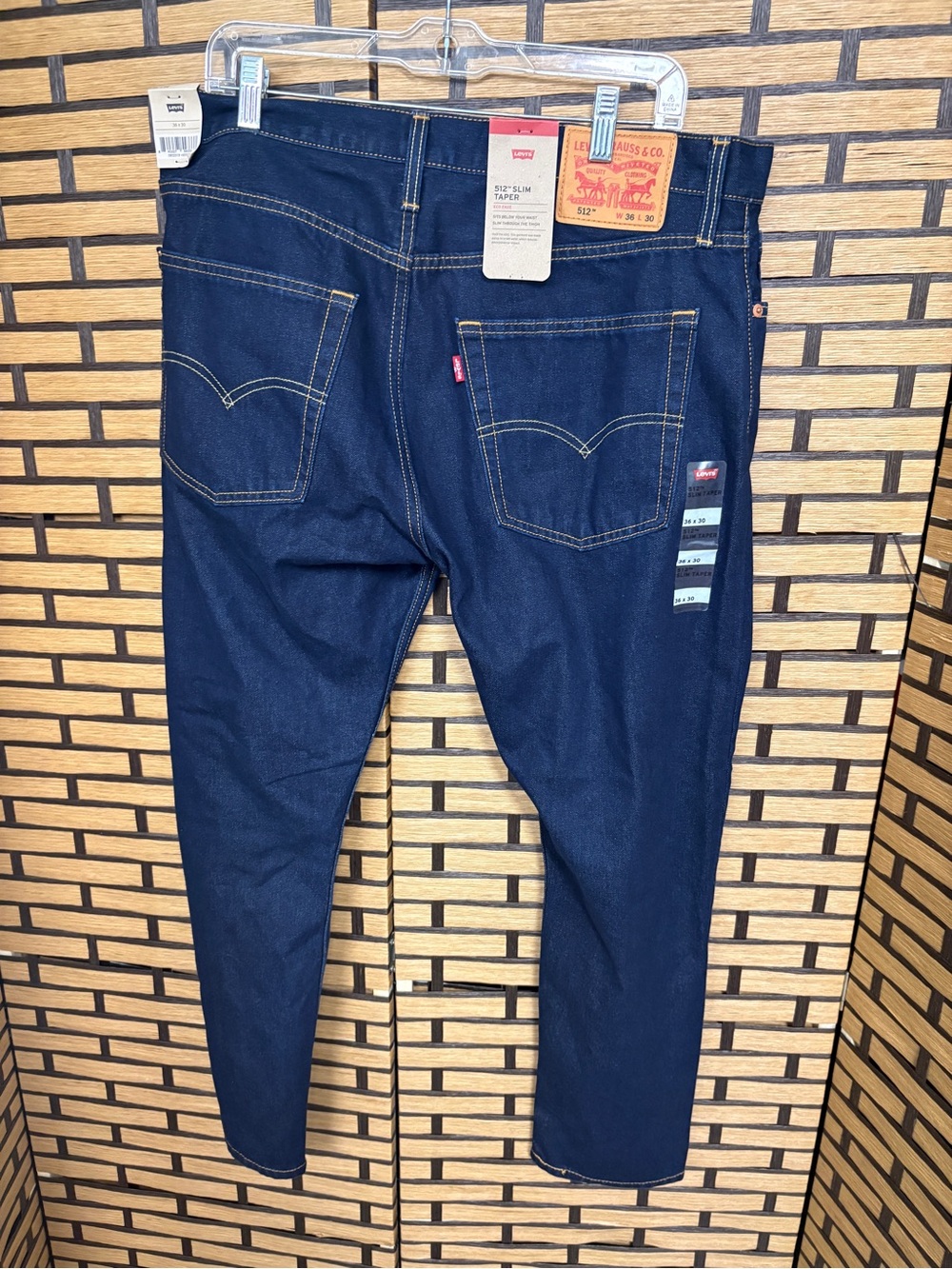 Levi’s 512 slim taper jeans size 36